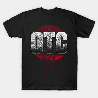 Roman OTC Reigns - Oil Paint Style T-Shirt